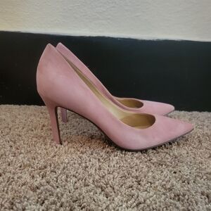 Pink Naturalizer Suede Anna Pumps - Size 8.5